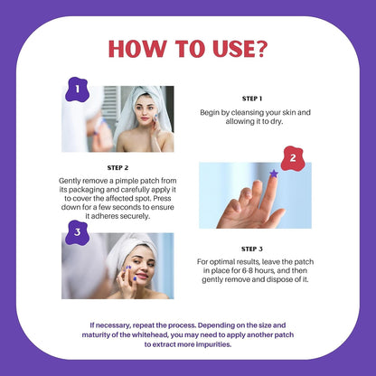Pimple Patches: Pimple Patches for Face - Acne Patches for Face - Pimple Patch - Acne Patches - Pimple Patched Stars - Pimple Patches Cute - Star Pimple Patches for Face(104 Patches/ 2 Shapes)