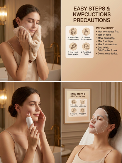 Pore Vacuum Blackhead Remover - For Clearer, Smoother Skin 2.0